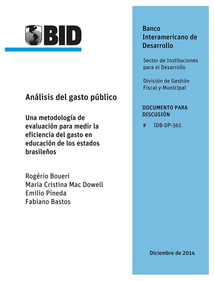Análisis del gasto público