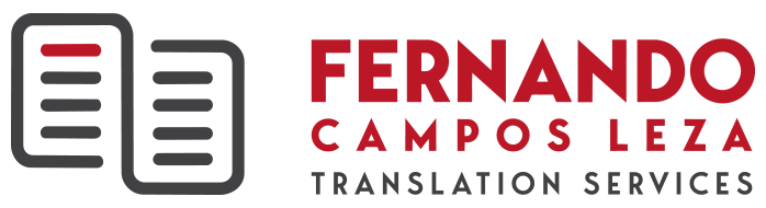 logotipo Fernando Campos Leza translation services